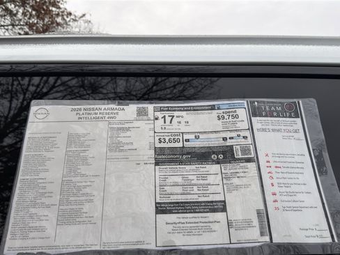 New 2026 Nissan Armada Platinum Reserve w/ Convenience Package image 12