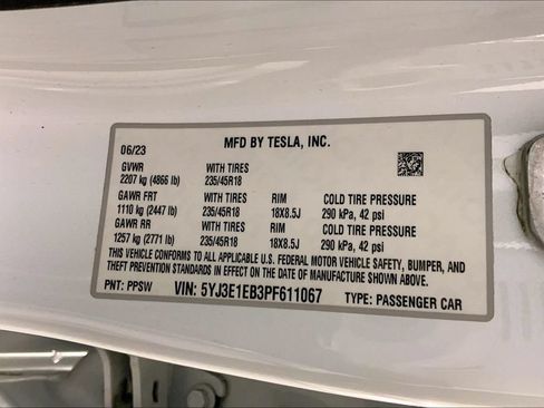Used 2023 Tesla Model 3 Long Range AWD/4WD image 30