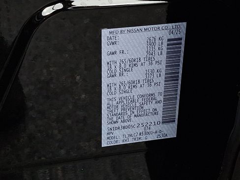 New 2025 Nissan Pathfinder Rock Creek image 11