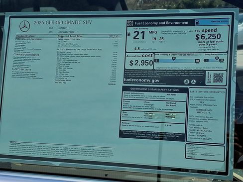 New 2026 Mercedes-Benz GLE 450 4MATIC image 19