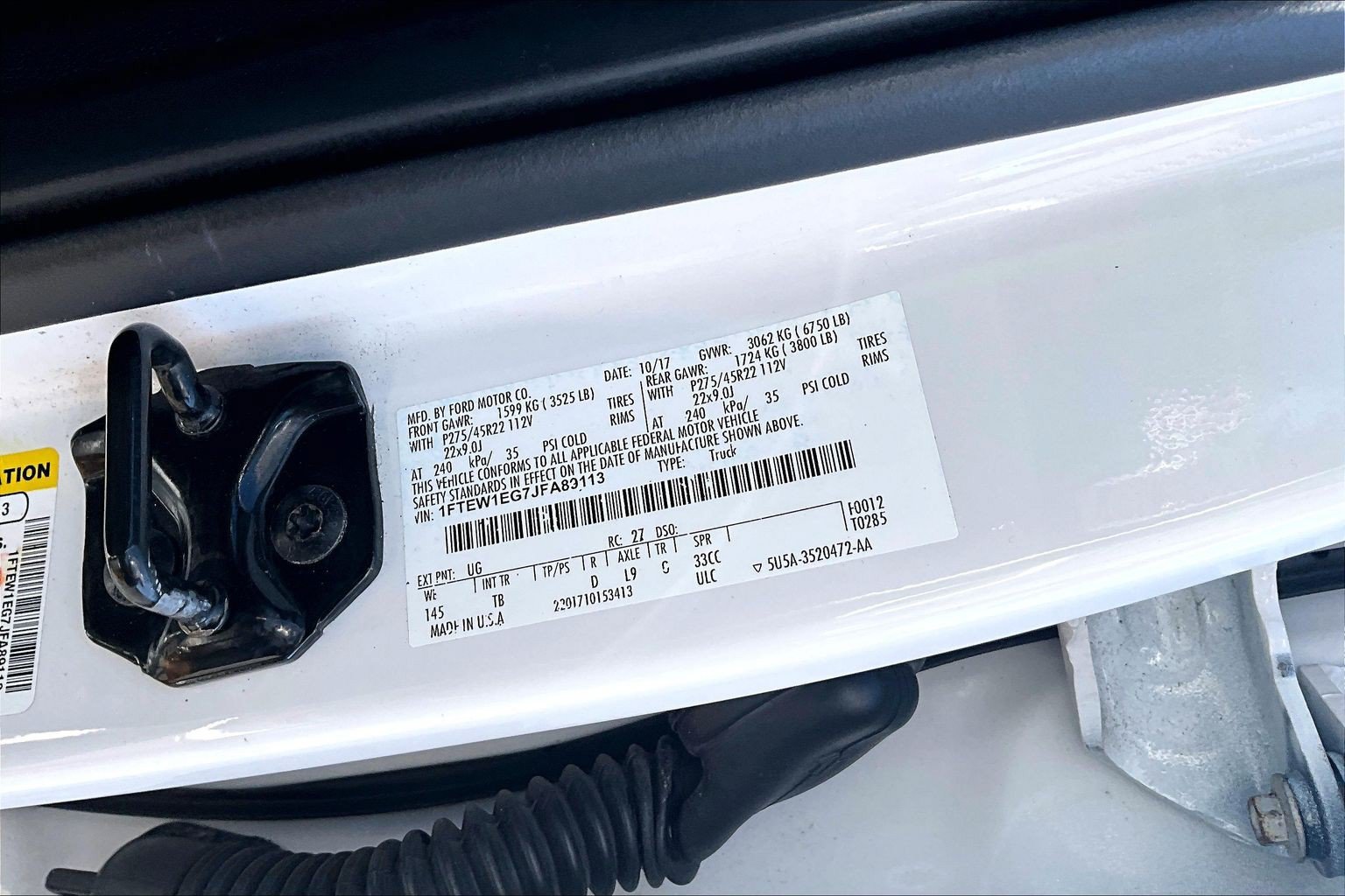 Used 2018 Ford F150 Limited w/ Trailer Tow Package AWD/4WD image 20