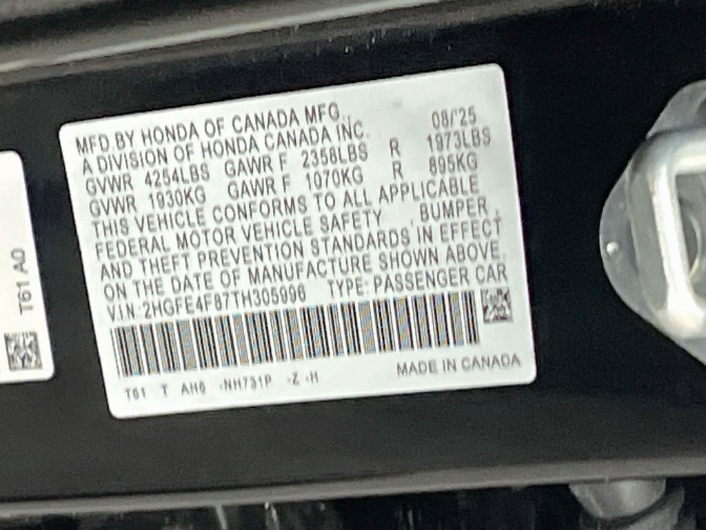 Used 2026 Honda Civic FWD Hybrid Sedan image 32