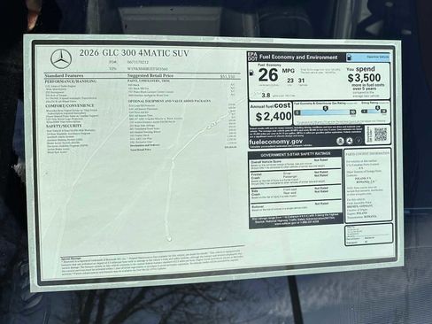 New 2026 Mercedes-Benz GLC 300 4MATIC image 28