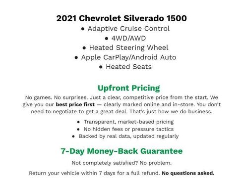 Used 2021 Chevrolet Silverado 1500 High Country w/ Technology Package AWD/4WD image 2
