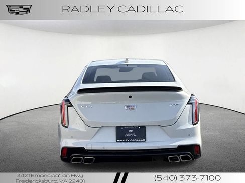 Used 2023 Cadillac CT4 V w/ LPO, ONYX Package image 4