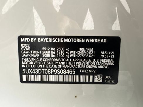 Certified 2023 BMW X4 M40i AWD/4WD image 35