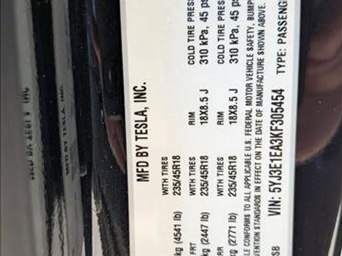 Used 2019 Tesla Model 3 Mid Range image 15