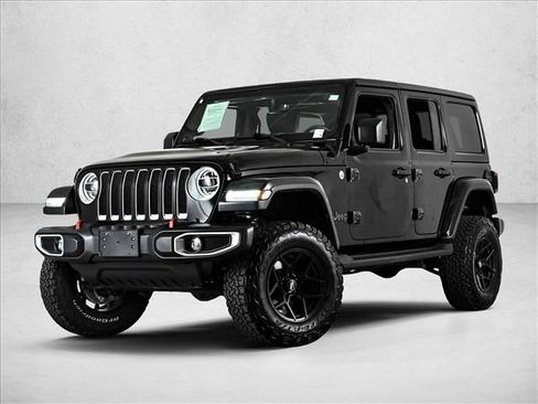 Used 2020 Jeep Wrangler Unlimited Sahara image 1