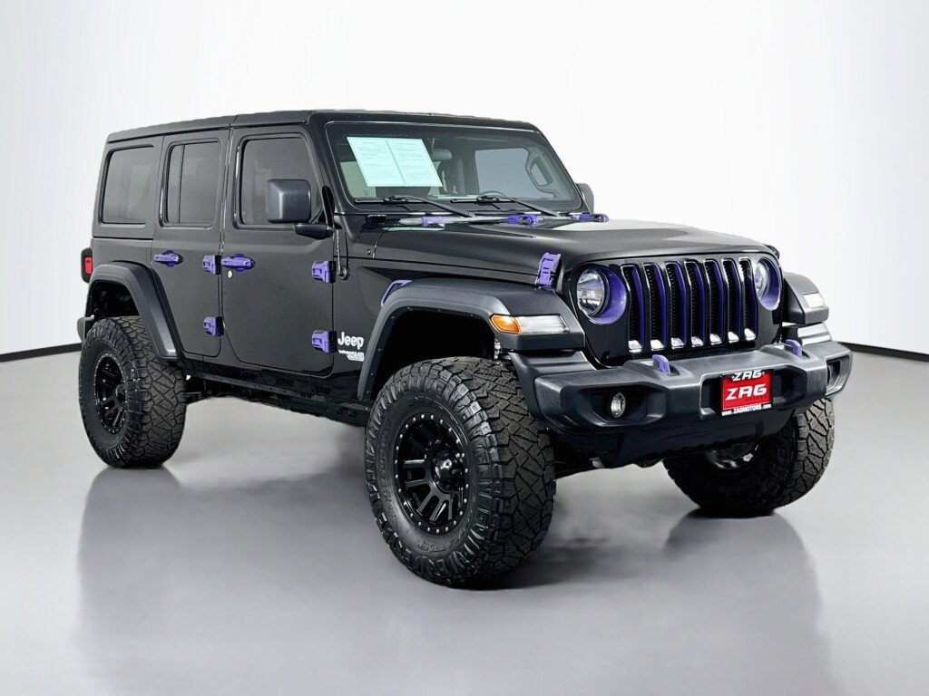 Used 2018 Jeep Wrangler Unlimited Sport S AWD/4WD image 7