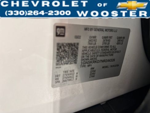 Used 2022 Chevrolet Tahoe RST w/ Luxury Package image 28