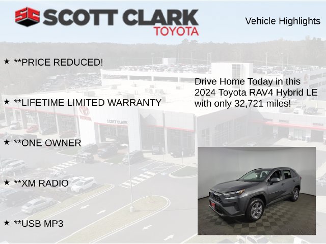 Used 2024 Toyota RAV4 LE AWD/4WD image 13