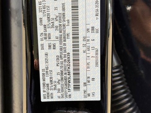 New 2026 Ford F150 XLT w/ Equipment Group 302A MID image 22