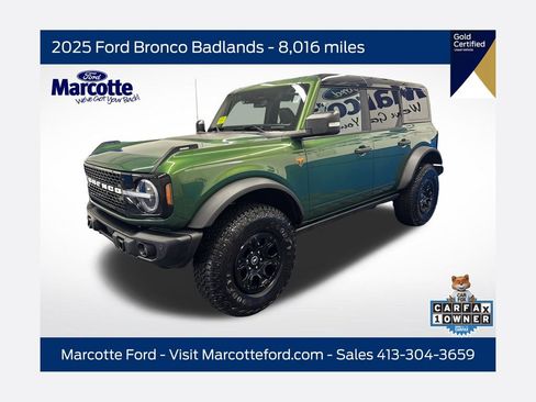 Certified 2025 Ford Bronco Badlands AWD/4WD image 1