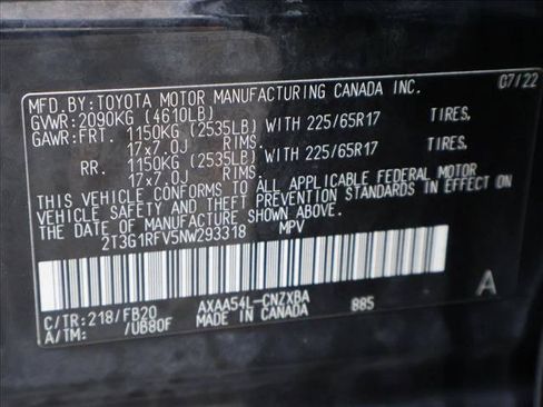 Used 2022 Toyota RAV4 LE AWD/4WD image 27