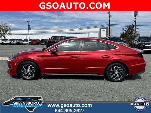 Used 2021 Hyundai Sonata Blue image 3