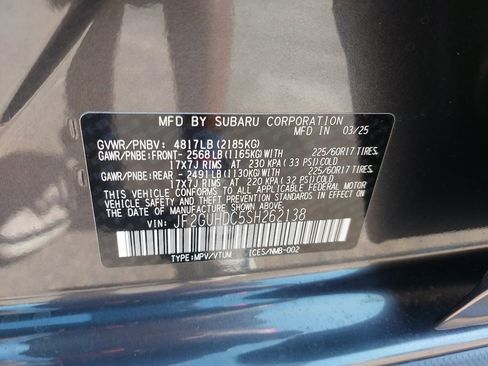 Used 2025 Subaru Crosstrek 2.0i Premium image 34