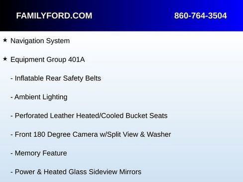 Used 2019 Ford Explorer Sport w/ Equipment Group 401A image 5