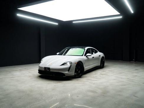 Used 2022 Porsche Taycan Turbo w/ Performance Package AWD/4WD image 49