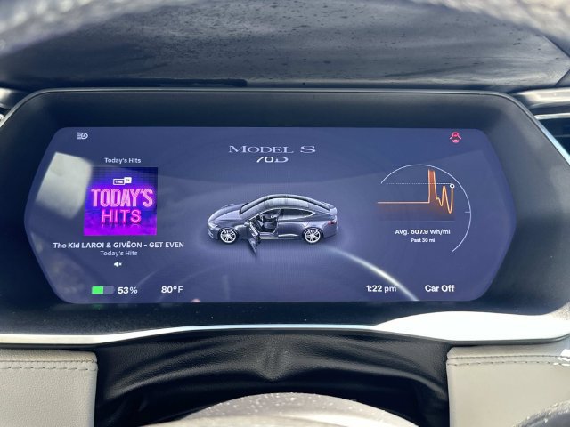 Used 2015 Tesla Model S 70D AWD/4WD image 15