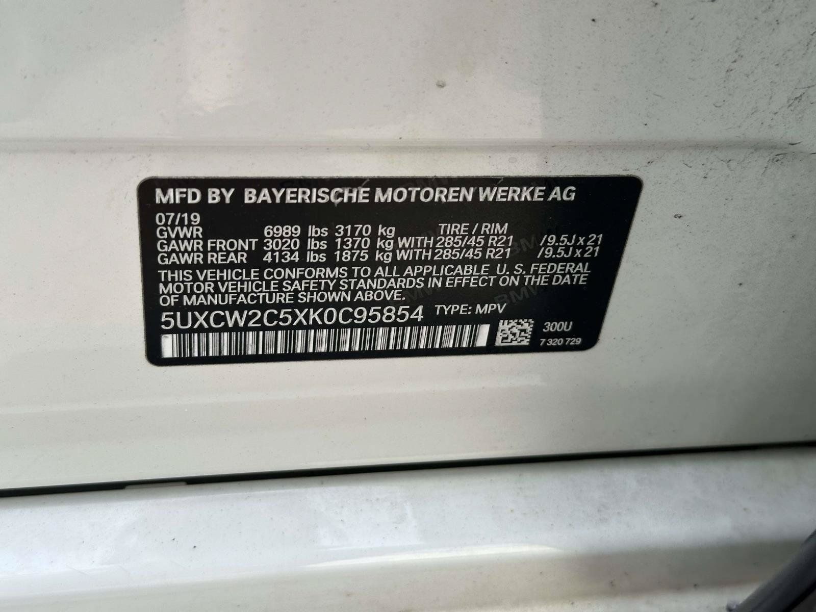 Used 2019 BMW X7 xDrive40i w/ Premium Package AWD/4WD image 17