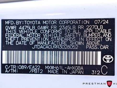 Used 2024 Toyota Prius Prime FWD image 40