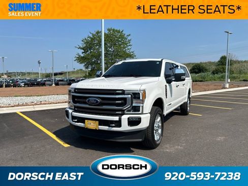 Certified 2021 Ford F250 Platinum w/ FX4 Off-Road Package AWD/4WD image 1