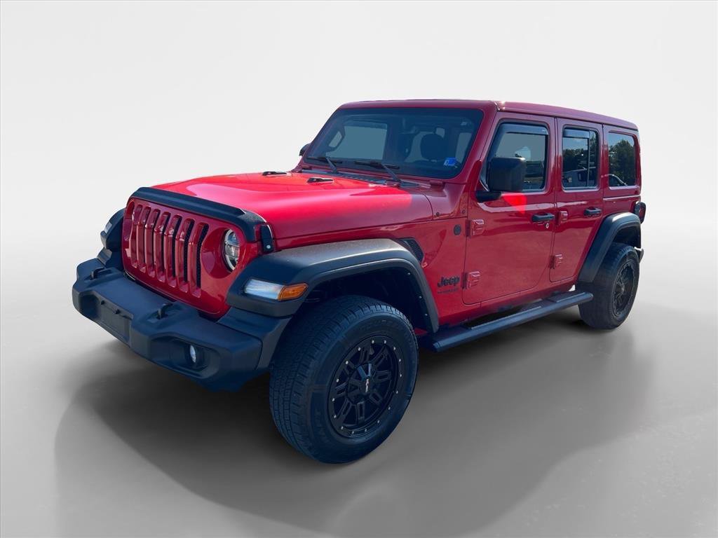 Used 2022 Jeep Wrangler Unlimited Sport w/ Sun And Sound Package AWD/4WD image 1