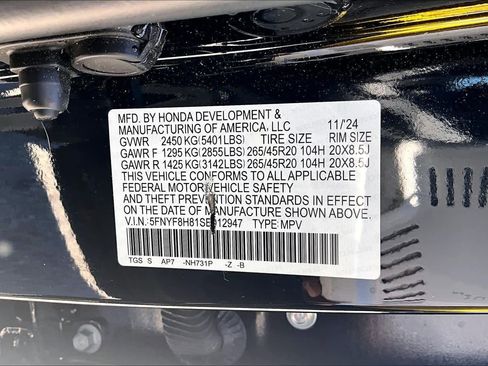 Used 2025 Honda Passport Black Edition image 37