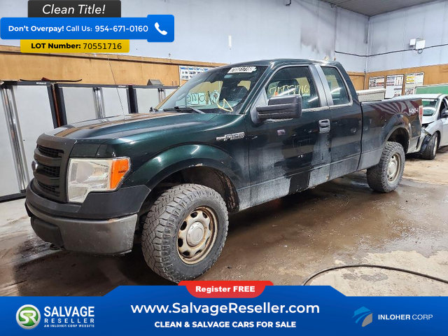 Used 2014 Ford F150 XL w/ Power Equipment Group AWD/4WD image 1