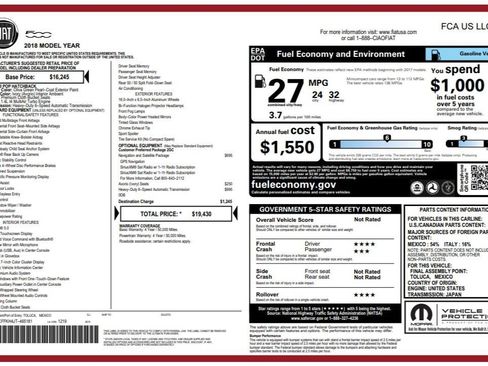 Used 2018 FIAT 500 Pop image 16