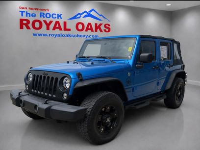 Used 2015 Jeep Wrangler Unlimited Sport w/ Quick Order Package 24S