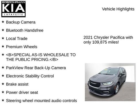 Used 2021 Chrysler Pacifica Touring w/ Cold Weather Group image 7