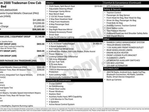 Used 2021 RAM 2500 Tradesman image 6