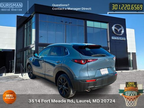 Used 2023 MAZDA CX-30 AWD 2.5 S w/ Preferred Package image 3