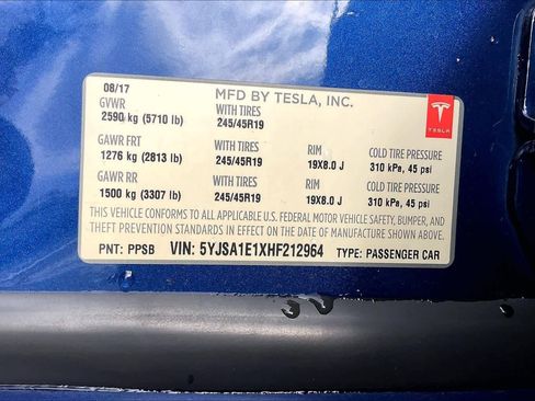 Used 2017 Tesla Model S 75 image 32