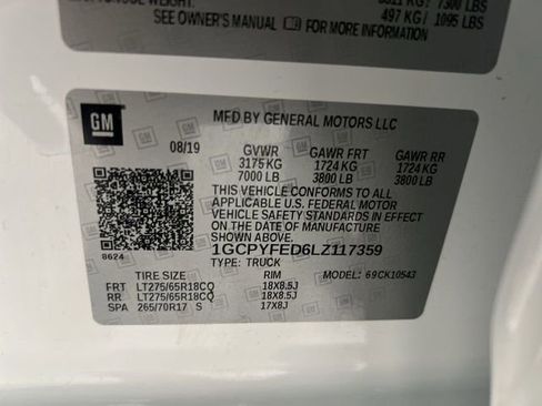 Used 2020 Chevrolet Silverado 1500 LT Trail Boss w/ Convenience Package image 29