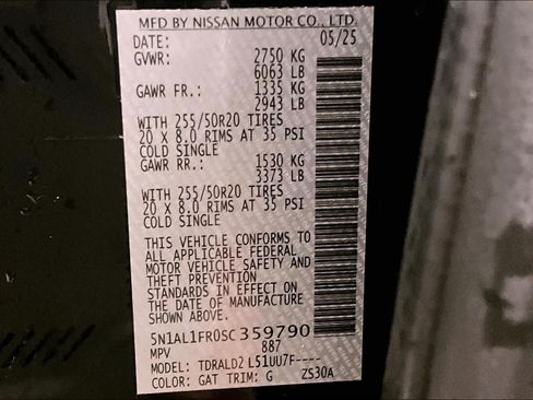 Used 2025 INFINITI QX60 Luxe w/ Vision Package FWD image 31