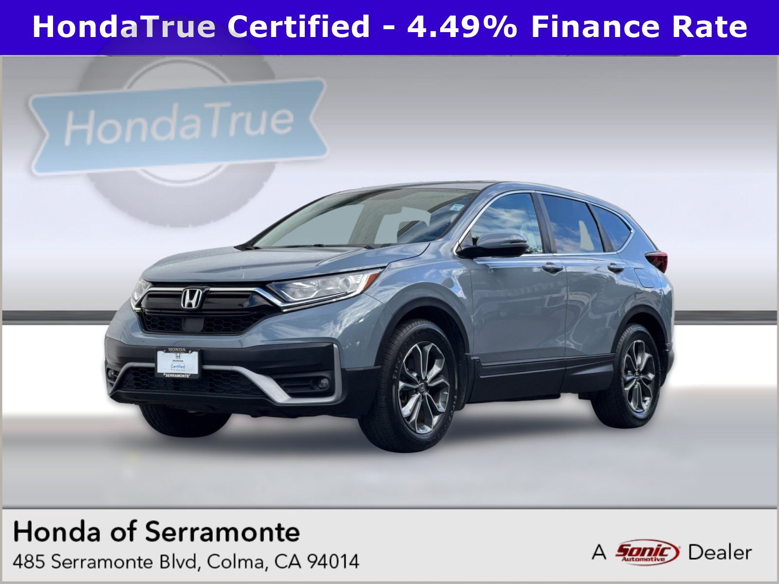 Certified 2022 Honda CR-V EX image 1