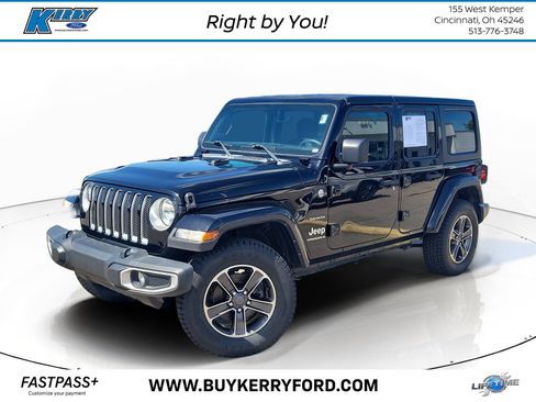 Used 2023 Jeep Wrangler Unlimited Sahara AWD/4WD image 1