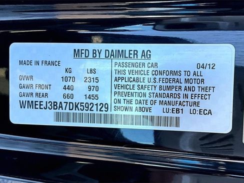 Used 2013 smart fortwo pure image 35