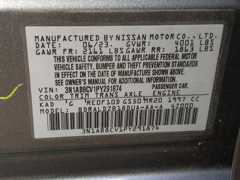 Used 2023 Nissan Sentra SV FWD image 33