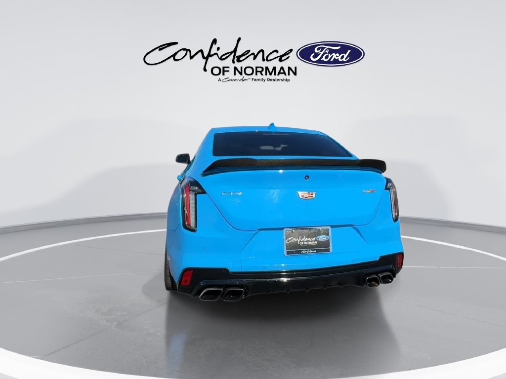 Used 2022 Cadillac CT4 V Blackwing w/ Carbon Fiber 1 Package RWD image 9