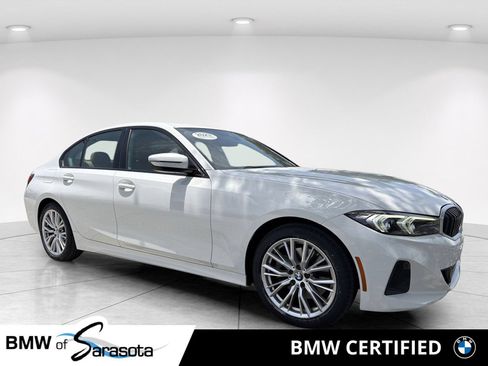 Certified 2023 BMW 330i Sedan w/ Driving Assistance Package RWD image 1
