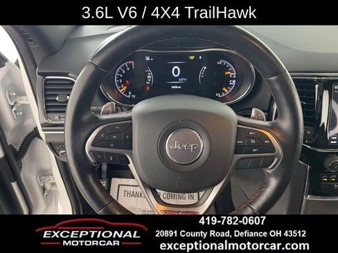 Used 2021 Jeep Grand Cherokee Trailhawk w/ Trailhawk Luxury Group AWD/4WD image 38
