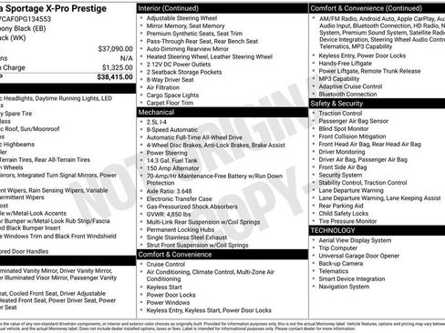 Certified 2023 Kia Sportage X-Pro Prestige AWD/4WD image 6