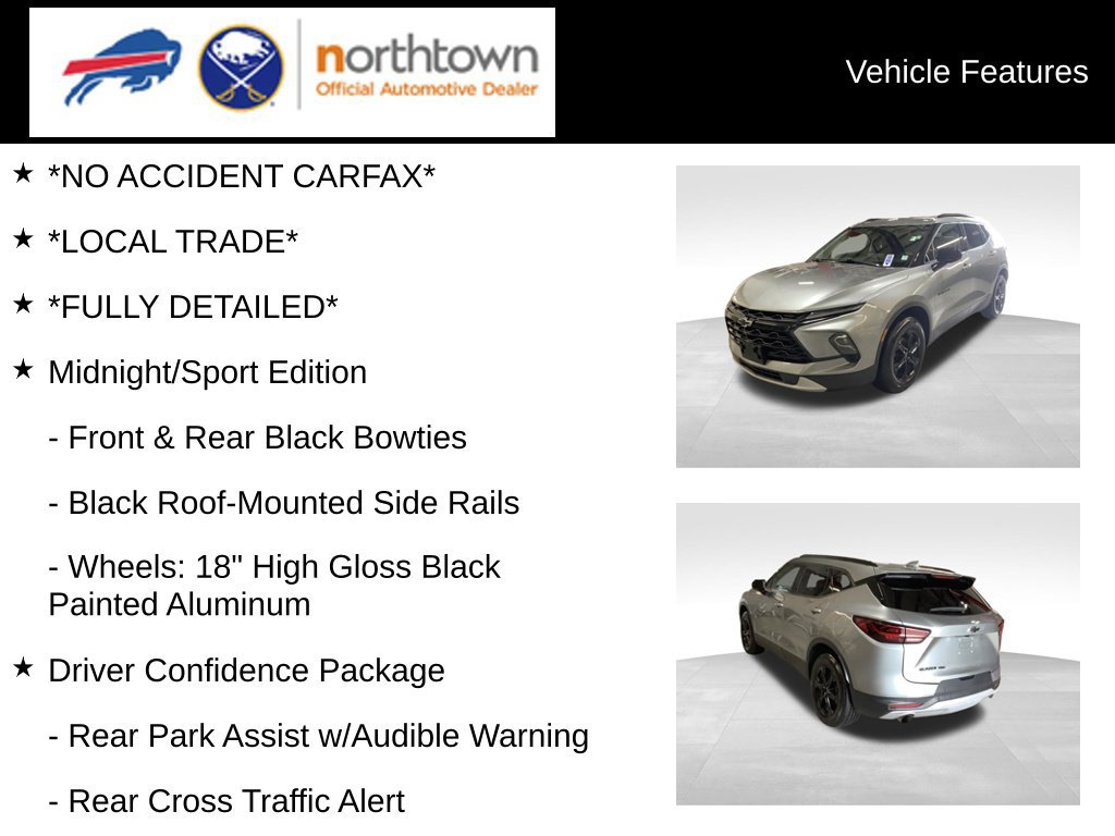 Used 2024 Chevrolet Blazer LT w/ Midnight/Sport Edition AWD/4WD image 4