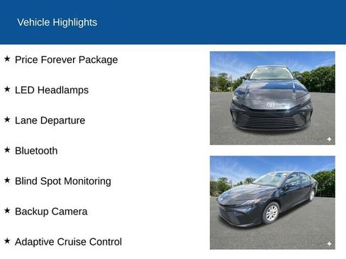 Used 2025 Toyota Camry LE w/ Convenience Package AWD/4WD image 2