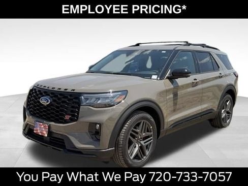 New 2026 Ford Explorer ST w/ Sun And Sound Package AWD/4WD image 1