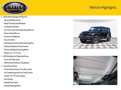 New 2026 Jeep Wrangler Unlimited Sport