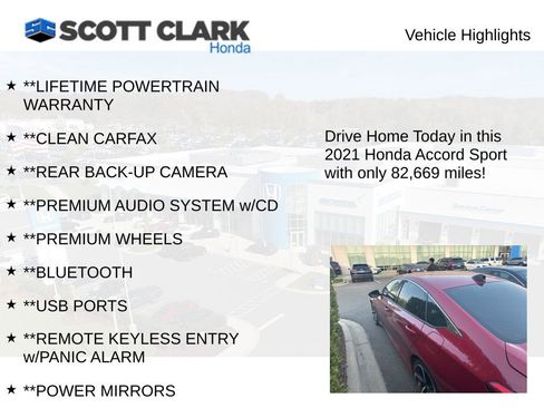 Used 2021 Honda Accord Sport image 3